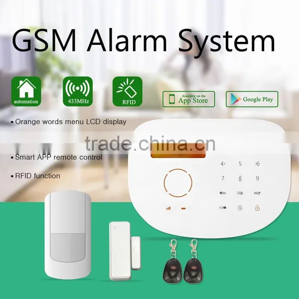 High Quality Wireless Fire Alarm System Work With Smoke Detector & Wireless Alarm System Home Alarm System photo-4