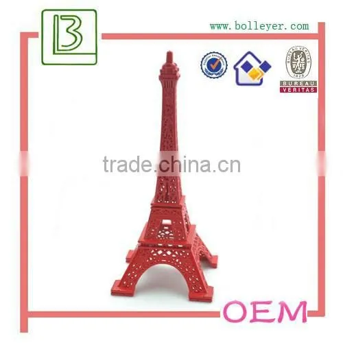 Colorful Metal Eiffel Tower Wedding Centerpieces photo-3