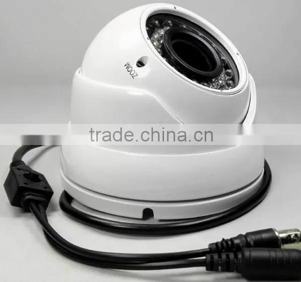 High Performance Outdoor Camera 2.8-12mm Manual Zoom Lens Metal 800TVL 36pcs ir Leds Sony Effio-A Dome Analog Camera photo-4