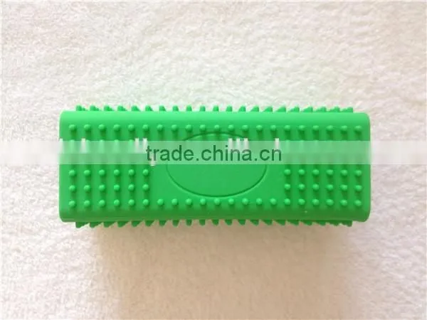 2015 New Develop New Arrival Silicone With PP Pet Hair Removel Brush Dog Grooming Comb Massage photo-2