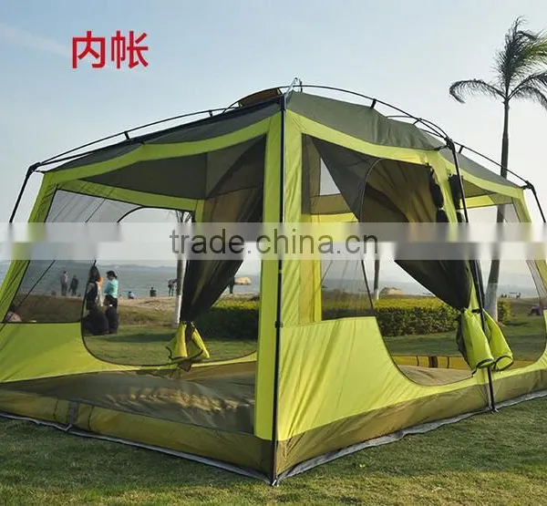10-12 Person Outdoor Camping Tent With 4 Doors photo-2