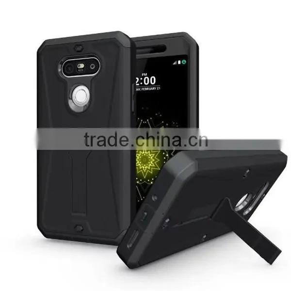 High Quality Kickstand Hybrid Robot Cell Phone Case For LG G5 photo-2