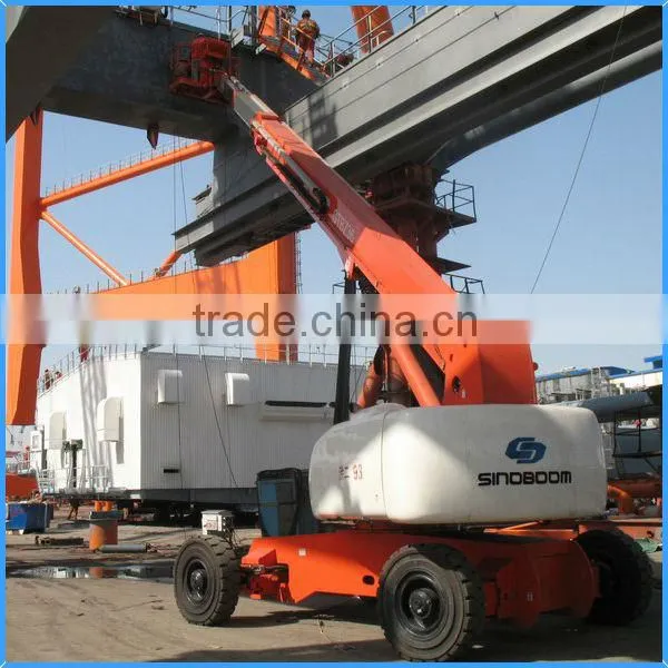 Hot Sale Self-propelled Diesel Boom Lift,hydraulic Telescopic Platform Lift,36m Mobile Telescopic Lifting Equipment