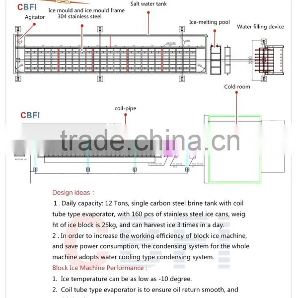 12 Tons in Philipphines Block Ice Making Machine Sale Hot photo-2