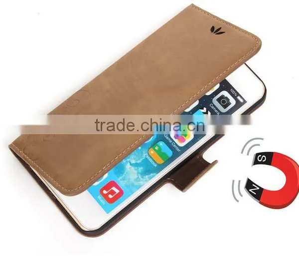 Best Selling Retro Design Mobile Phone Case Detachable Magnet Leather Case For IPhone 6 photo-4