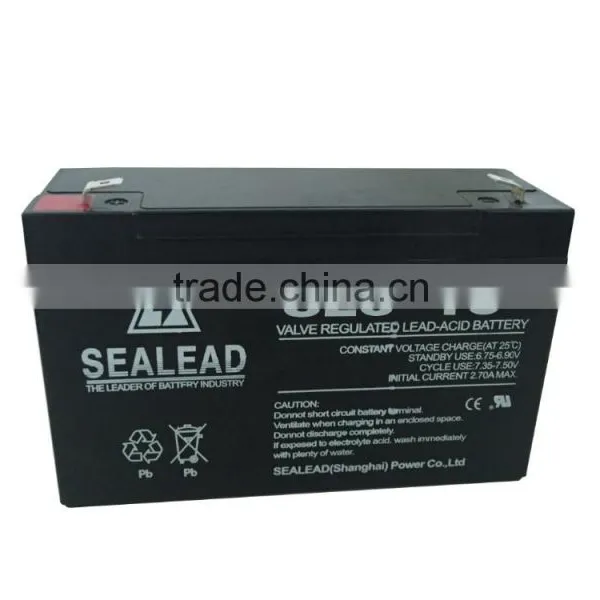 2016 Maintenance Free 6v 10Ah UPS Sealed VRLA Battery photo-3