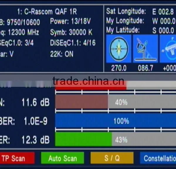 Satellite Finder HD DVB-S+ DVB-T Combo WS-6979