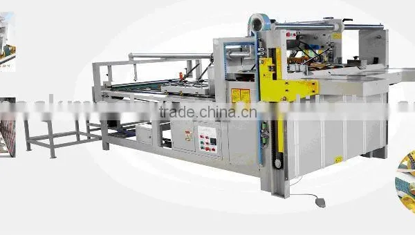 Corrugated Carton Box Semi-auto Folder Gluer
