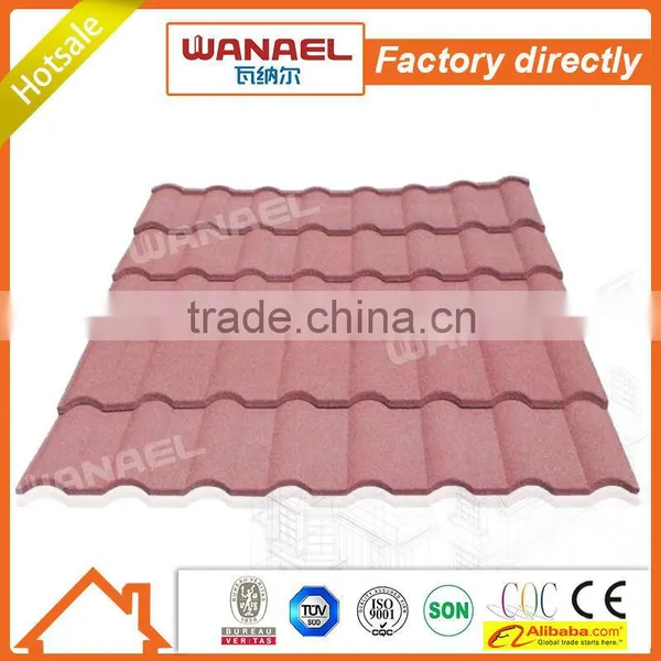 Chinese Cheap Price High Quality Wanael Stone Coated Steel Roof/playground Roof photo-2
