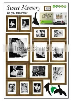 Self-adhesive 2016 Best Selling Frame Photo Room Wall Stickers photo-2