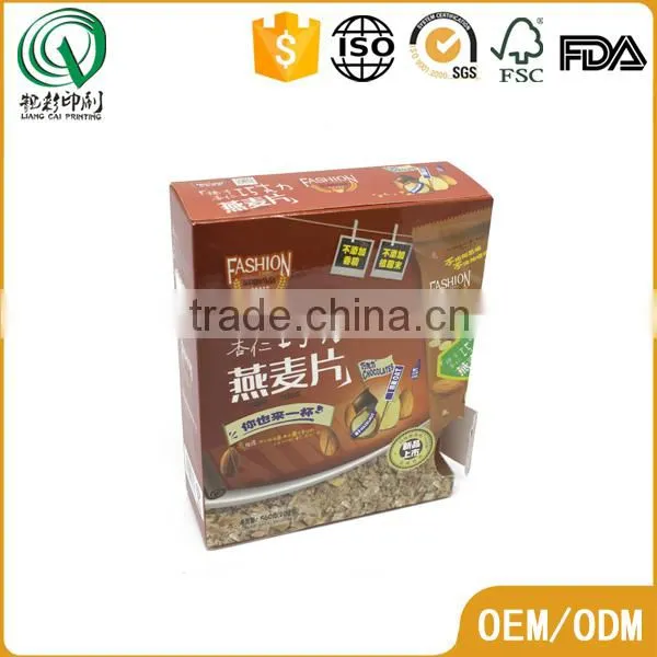 Spot Color Printing Snacks Packing Box Paper Packing Box for Food Packaging photo-3
