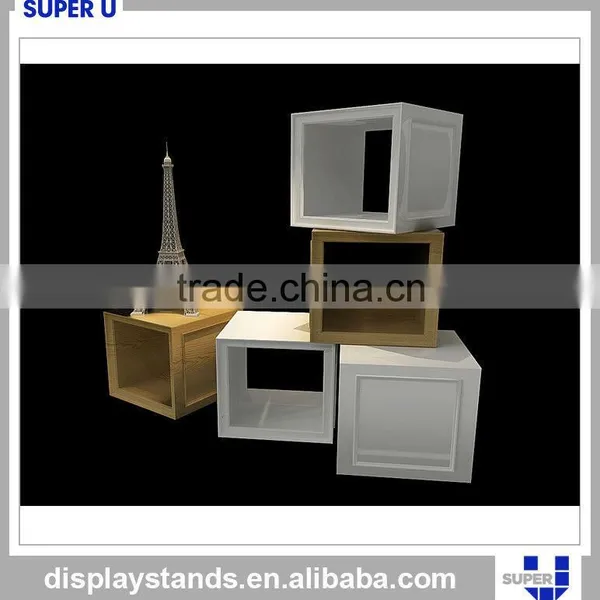 Mdf Shelving Window Display Cube as Decor Fixtures photo-2