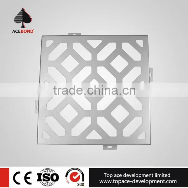 Easy Cleaning and Maintenance 1800*5000mm Art Carving Aluminium Plate Stone Wall Used for Column Decoration photo-5