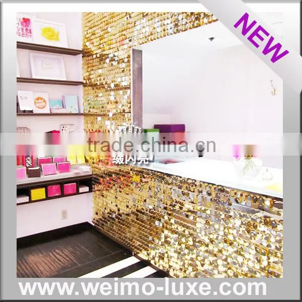 2016 Hot Sale Patent Environmental Protection Sequin For Wall Decor photo-6