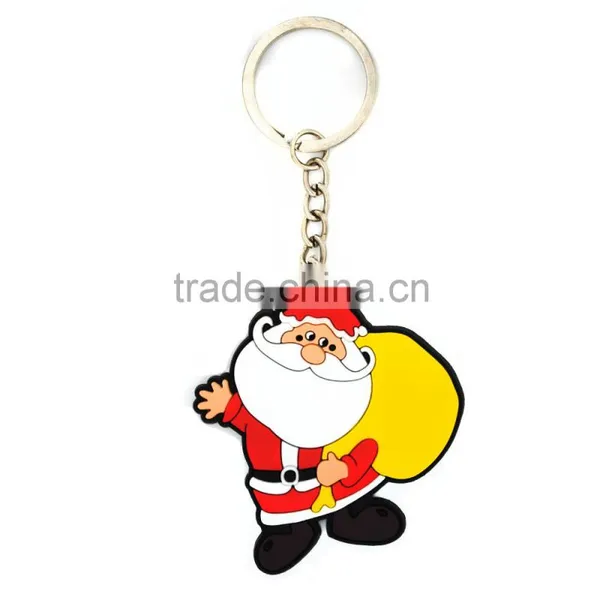 PVC Christmas Key Chain/Christmas Tree Key Chain/Santa Claus Key Chain photo-2