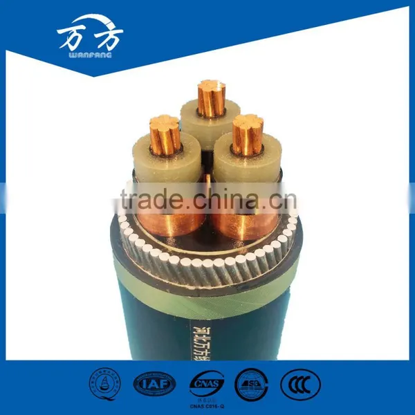 Medium Voltage Single Core 300mm2 Copper Armoured Power Cable photo-5