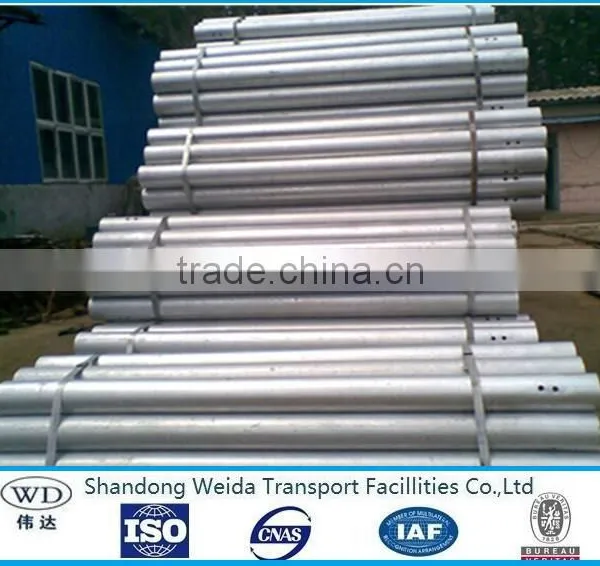 Hot Dip Galvanized Steel Pipe Post for Highway Guardrails photo-5