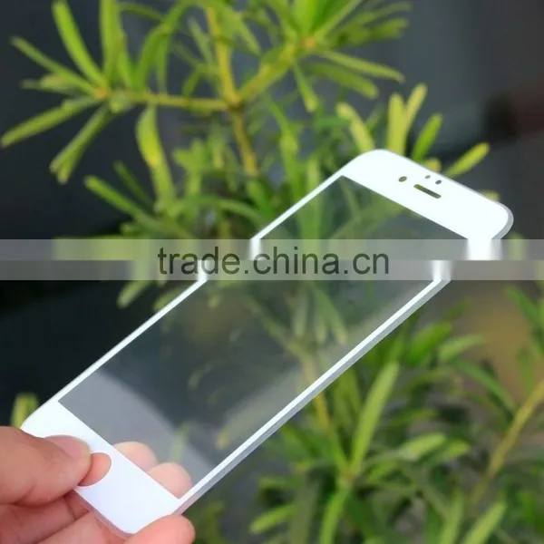 2016 Latest Design, 3D Curved Tempered Glass Screen Protector, 3D Silicone Edge Anti Shock Screen Protector for Iphone 6s photo-4
