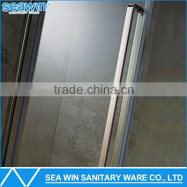Rectangular Shape High Quality 304 Stainless Steel Hardware Shower Glass Partition photo-3
