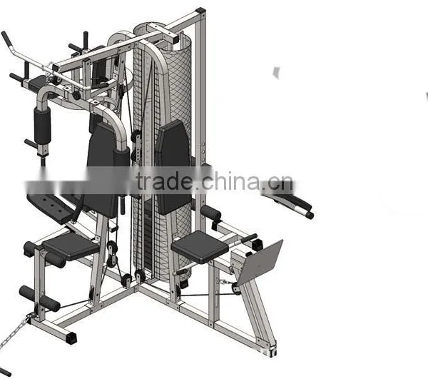 Durable Steel Gym Equipment Body Building Home Gym For Indoor Gym Exercise H0181 photo-2