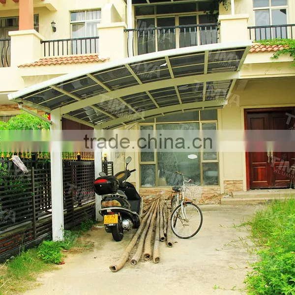 Steel Carport Canopy Design Dome Frame Carport photo-4