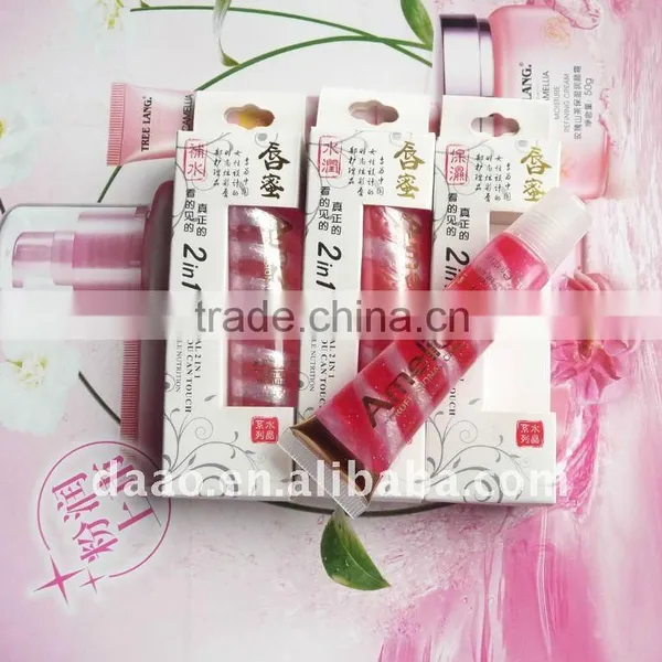 Double Color Screw Lip Gloss -07 Bubble Bath , Body Lotion , Body Butter , Shower Gel, Hand Wash, Hand Lotion