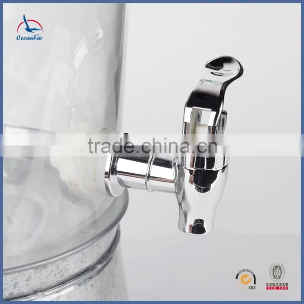 Sealing Drink Dispenser Glass High Quality Glass Beverage Dispenser photo-3