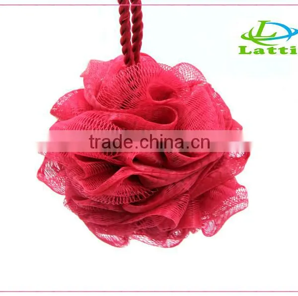 Promotional Multicolor Body Rubbing Ball Baby Bath Sponges PE Mesh Bath Sponge Mesh Sponge photo-2