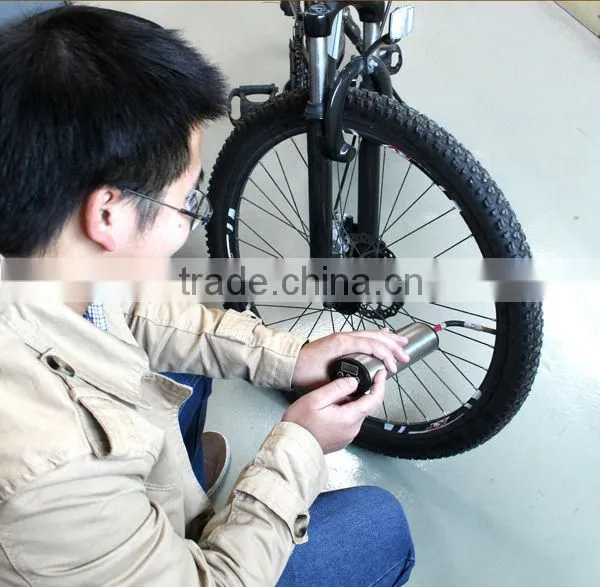 Innovative Mini Digital Bicycle Pump,the Newest Bike Accessory photo-2
