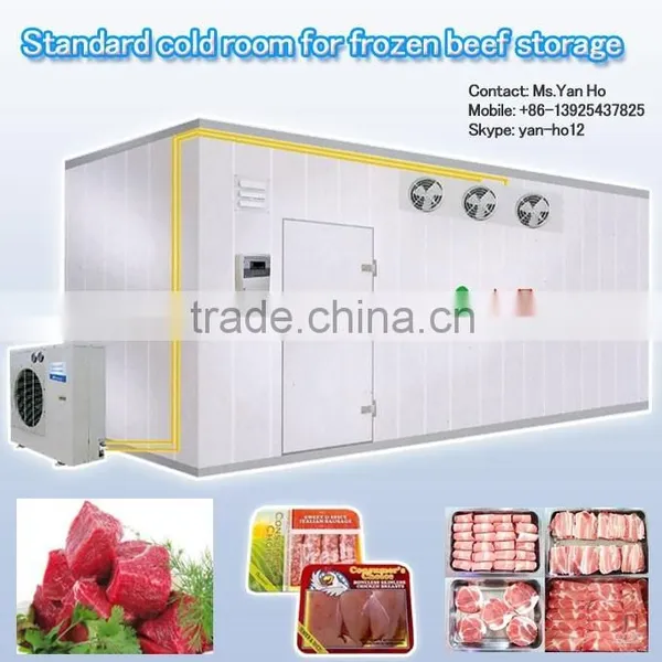 Standard Cold Room for Frozen Beef Storage