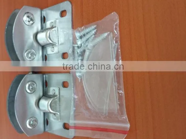 HJ-063 Hot Sale 8cm Semicircle Single Quality Glass Cabinet Hinge /Stainless Steel Singleglass Cabinet Hinge/Quality Glass Hinge photo-5