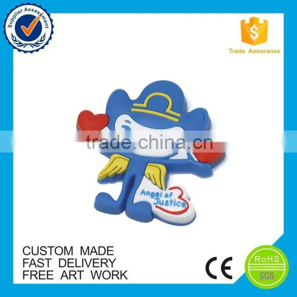 High Quality Cartoon Animals Soft Pvc Rubber Fridge Magnet photo-2