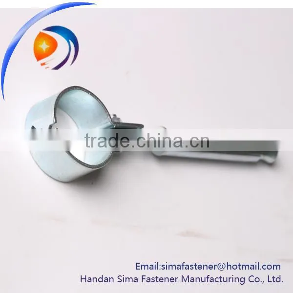 Galvanized Metal Pipe Clamps With Hanger Bolt and Plug
