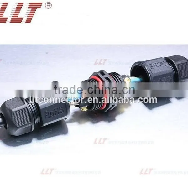 3 Contact L20 Weatherproof Screw Pins Waterproof Connector photo-3
