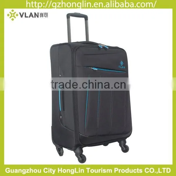 New Product Luggage Trolley Set/Zipper Luggage Set /four Wheels Luggage