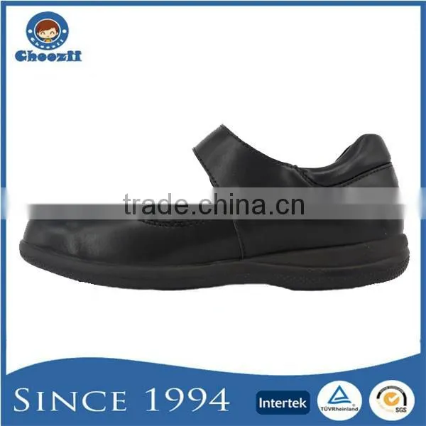2016 Charming Girls Primary School Shoes With Flower Decoration photo-5