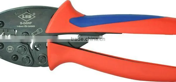 CE ROHS Experience Production for 10years LSDgood Qutails Pliers for Wire-end Ferrules S-04WF Ratchet Hand Crimping Tools photo-3
