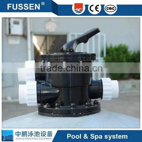 Firberglass 1.5 Inch Valve Swimming Pool Sand Filter For Irrigation photo-3
