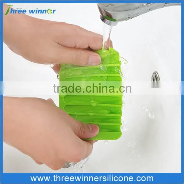 Cheap Rubber Soap Holder Colorful Silicone Soap Holder photo-3