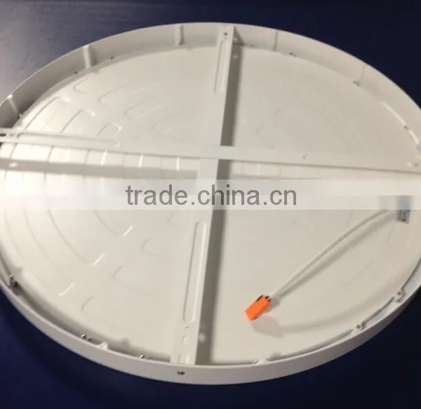 White Frame 36W 85LM/W 600MM Big Size Surface Mounted Round LED Panel photo-5