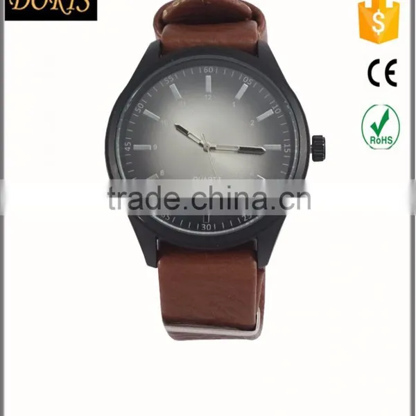China Watch Manufacturer Oem Watch Men 2016 New Style Leather Wrist Watch photo-2