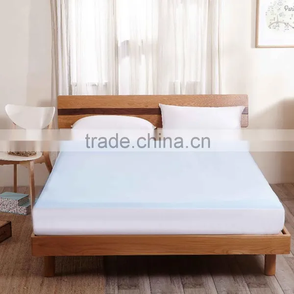 TPU Laminated Bird Eye Mesh Hotel Bedding Fitted Sheet photo-2