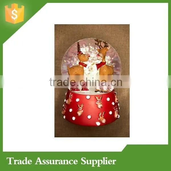New Product Hot Acrylic Resin Christmas Souvenir Resin Snowglobe photo-2