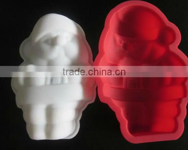 FDA & LFGB Standard Santa Claus Design Silicone Baking Molds photo-2