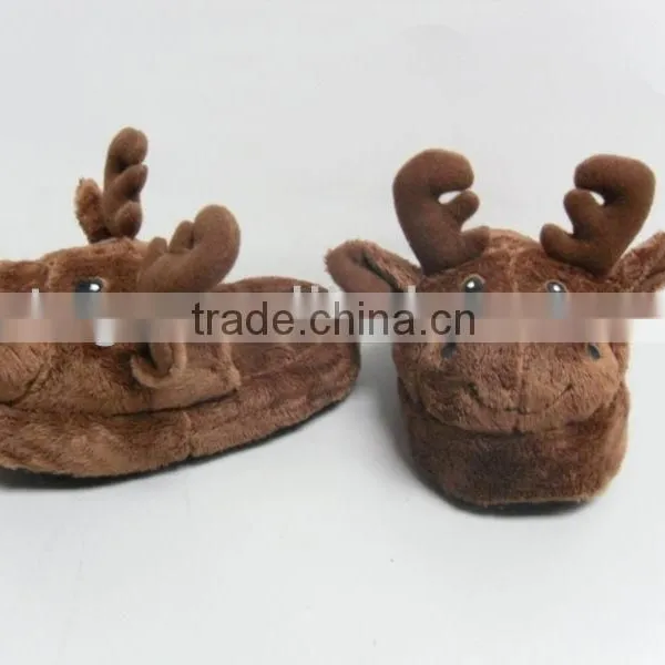 Funny Animal Reindeer Child Adult Slipper