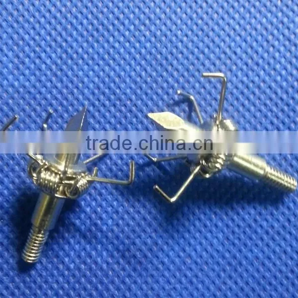 Wholesale Fishing Broadheads 100gr Arrow Tips New Judo Archery Broadheads photo-2