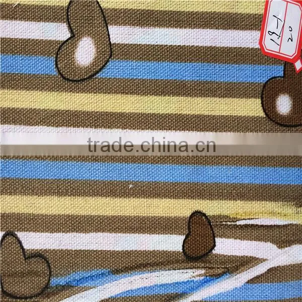Stock CVC/TC Printed 12*12 Canvas Fabric for Decoration photo-5