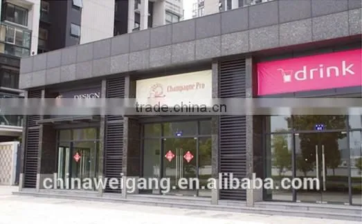 Top sale remote shutter window interior shutter exterior shutter