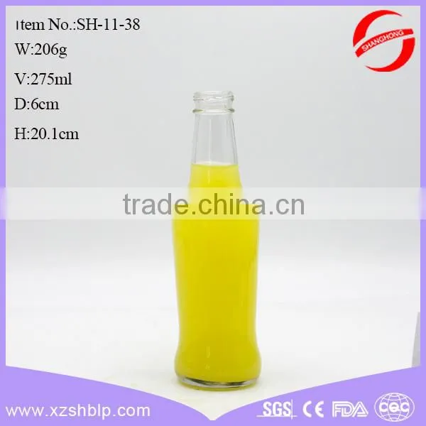 2016 New Style Soft Drink Wide Mouth Glass Beverage Bottle With Metal Lids photo-6