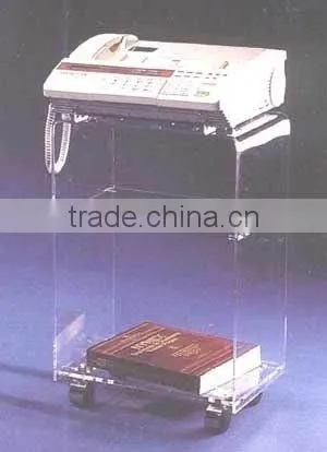 acrylic TV cart, acrylic dvd exhibitor, acrylic furniture, acrylic hotel article, acrylic counter display